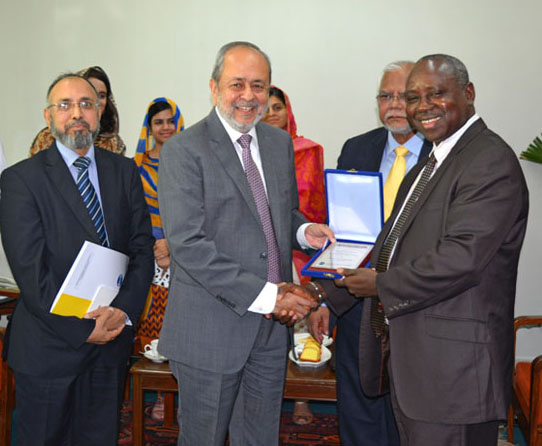 A Delegation of The Gambia Visits COMSATS Secretariat