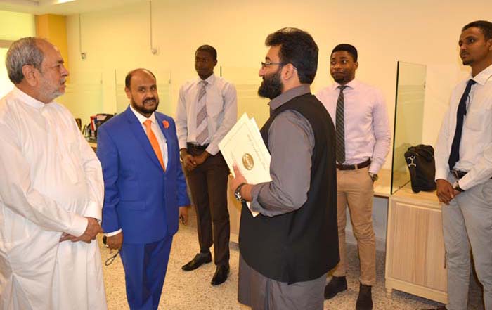 The President of International Islamic University, Islamabad, visited COMSATS Secretariat