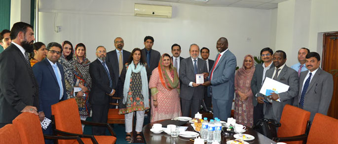 The High Commissioner Republic of Kenya visited COMSATS Secretariat