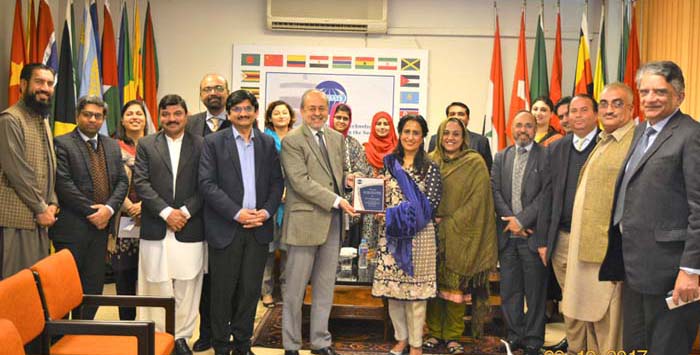 The High Commissioner of Pakistan to Australia Meets Executive Director COMSATS