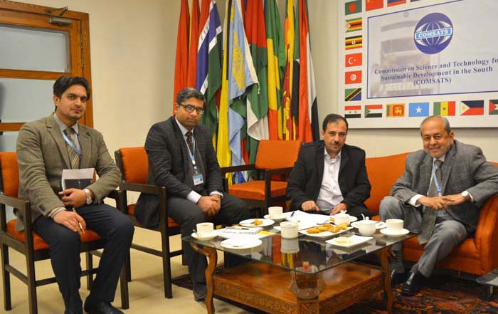 Liaison Officer Al-Quds University Visits COMSATS Secretariat