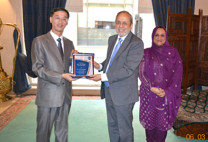 COMSATS hosts Welcome Reception in honor of Ambassador of People's Republic of China