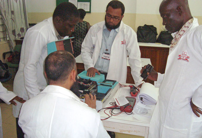 COMSATS organizes a Workshop on Repair and Maintenance of Scientific Engineering Equipment for Ghana Atomic Energy Commission (GAEC)