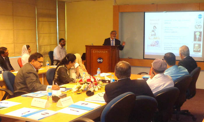 COMSATS' Science Ambassador Emeritus delivers Talk on Science Diplomacy