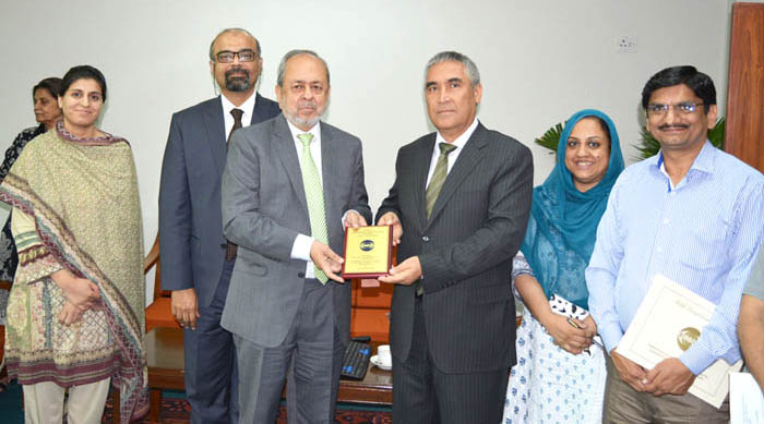 The Ambassador of Turkmenistan Visits COMSATS Secretariat