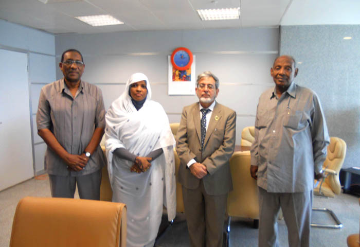 Contacts with COMSATS' Focal Point in Sudan