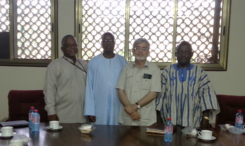 Consultations at COMSATS' Focal Ministry and Centre of Excellence in Ghana
