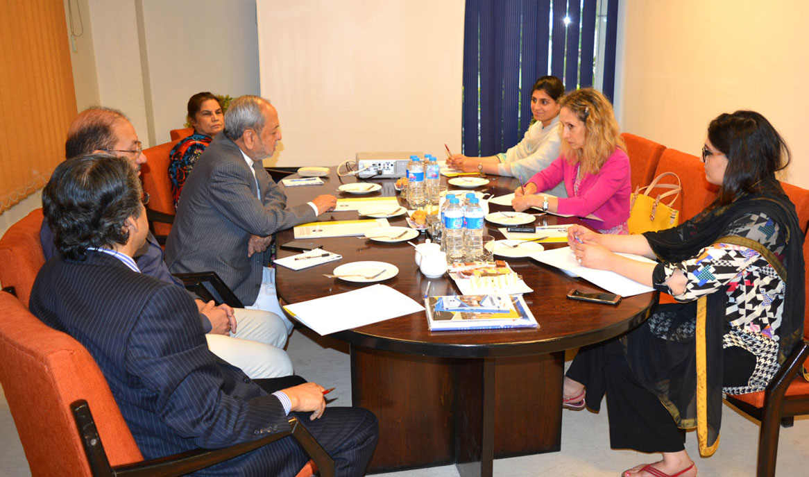 Regional Advisor on Climate Change from UNESCAP visited COMSATS