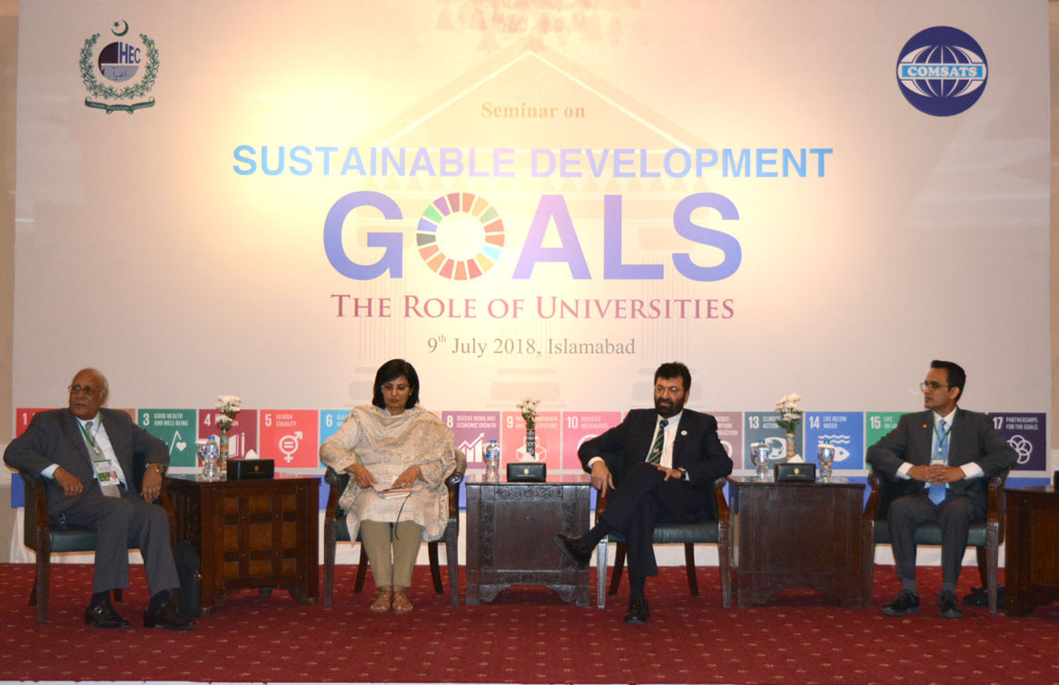 Pakistani Universities come together in favour of Sustainable Development Goals at COMSATS Platform