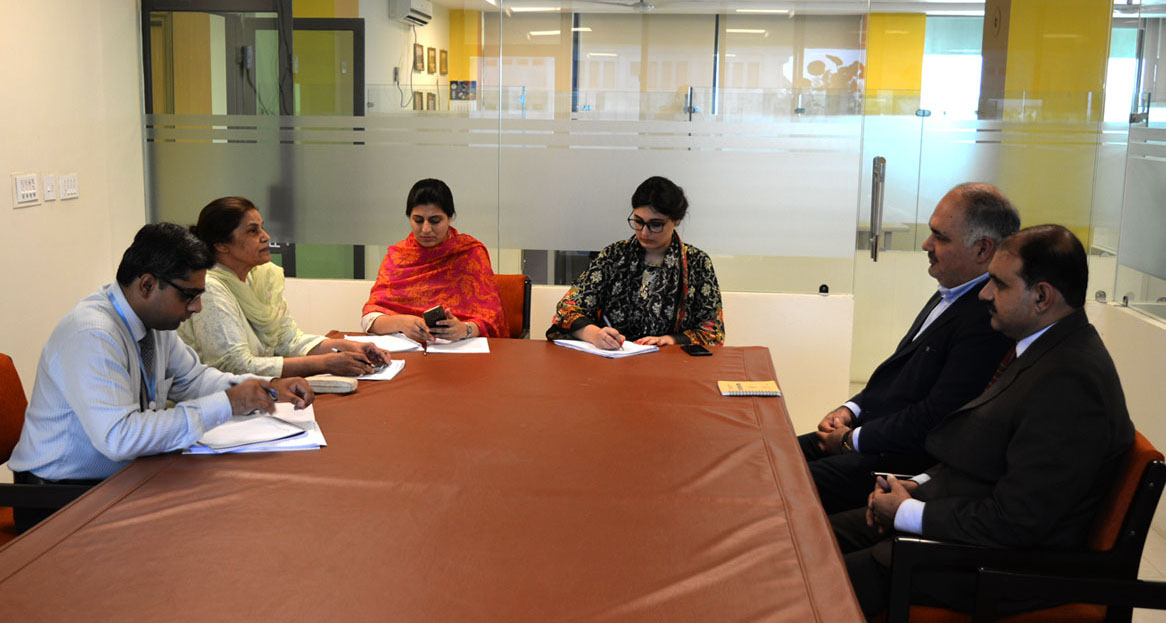 Matters of common interest discussed with UNESCAP Delegation