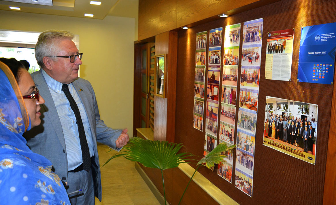 Ambassador of Ukraine to Pakistan Visits COMSATS Headquarters