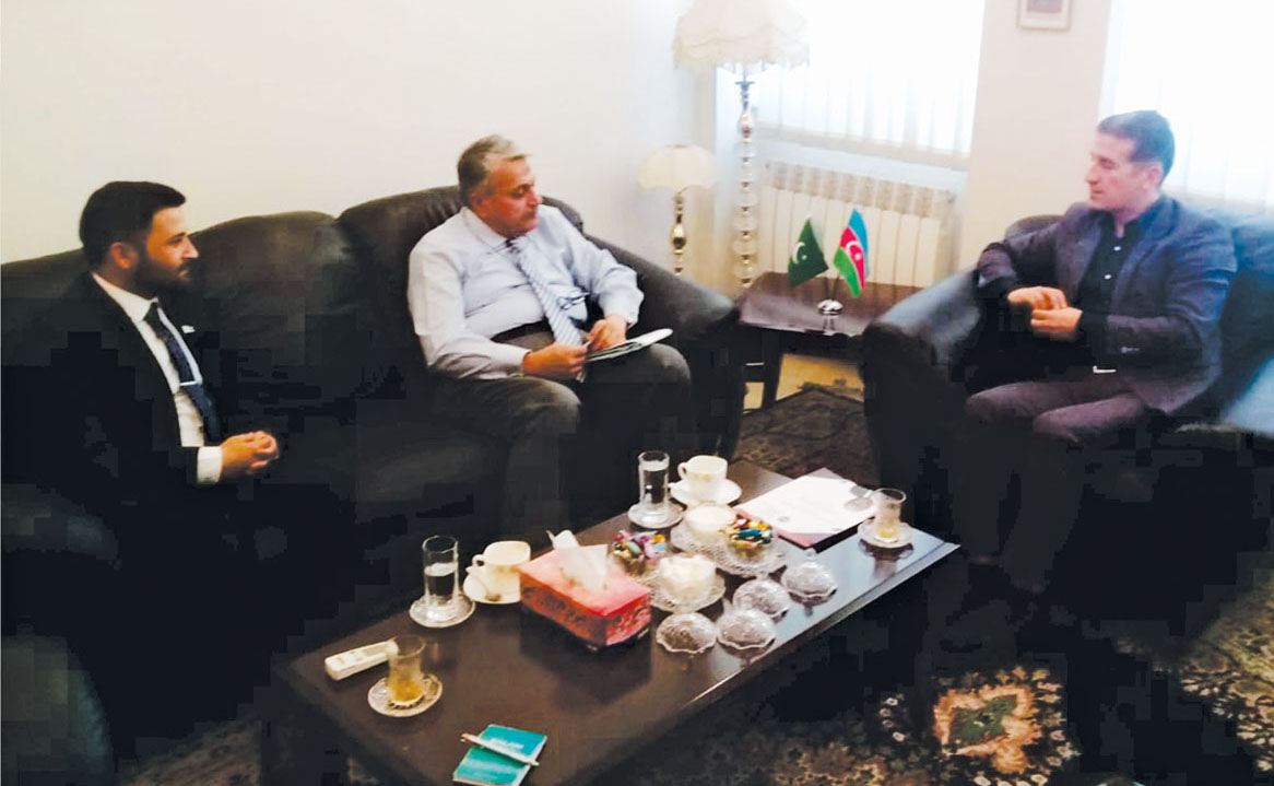Officials of COMSATS meet the Ambassador of Azerbaijan in Islamabad
