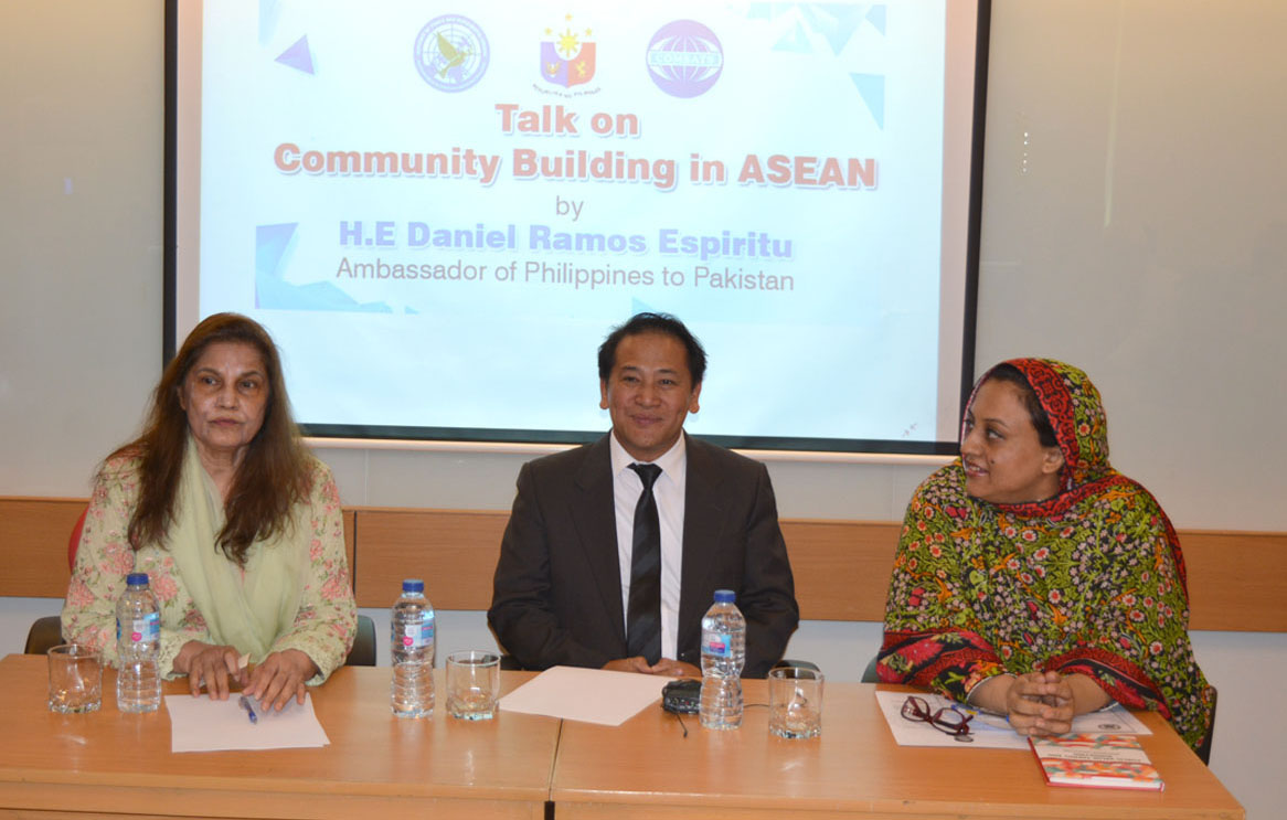 Talk on "Community Building in ASEAN" organized at COMSATS Secretariat