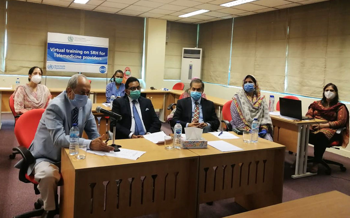 COMSATS, WHO & MoNHSR&C Trained Telemedicine Providers on SRH
