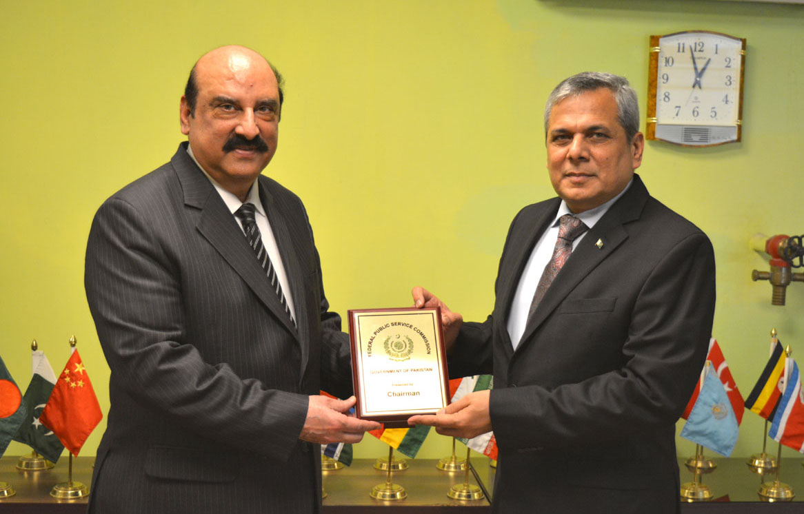 Chairman FPSC Calls on Executive Director COMSATS