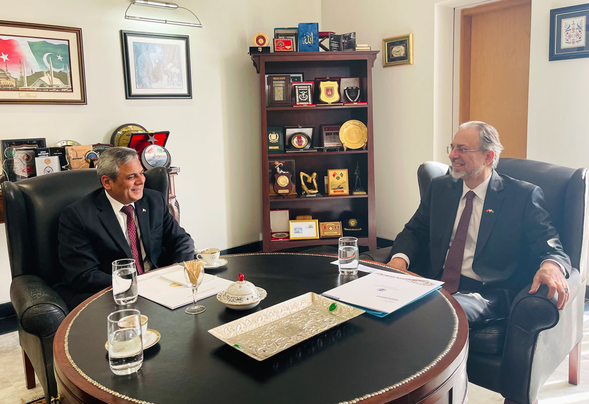 ED COMSATS Calls on Turkish Ambassador
