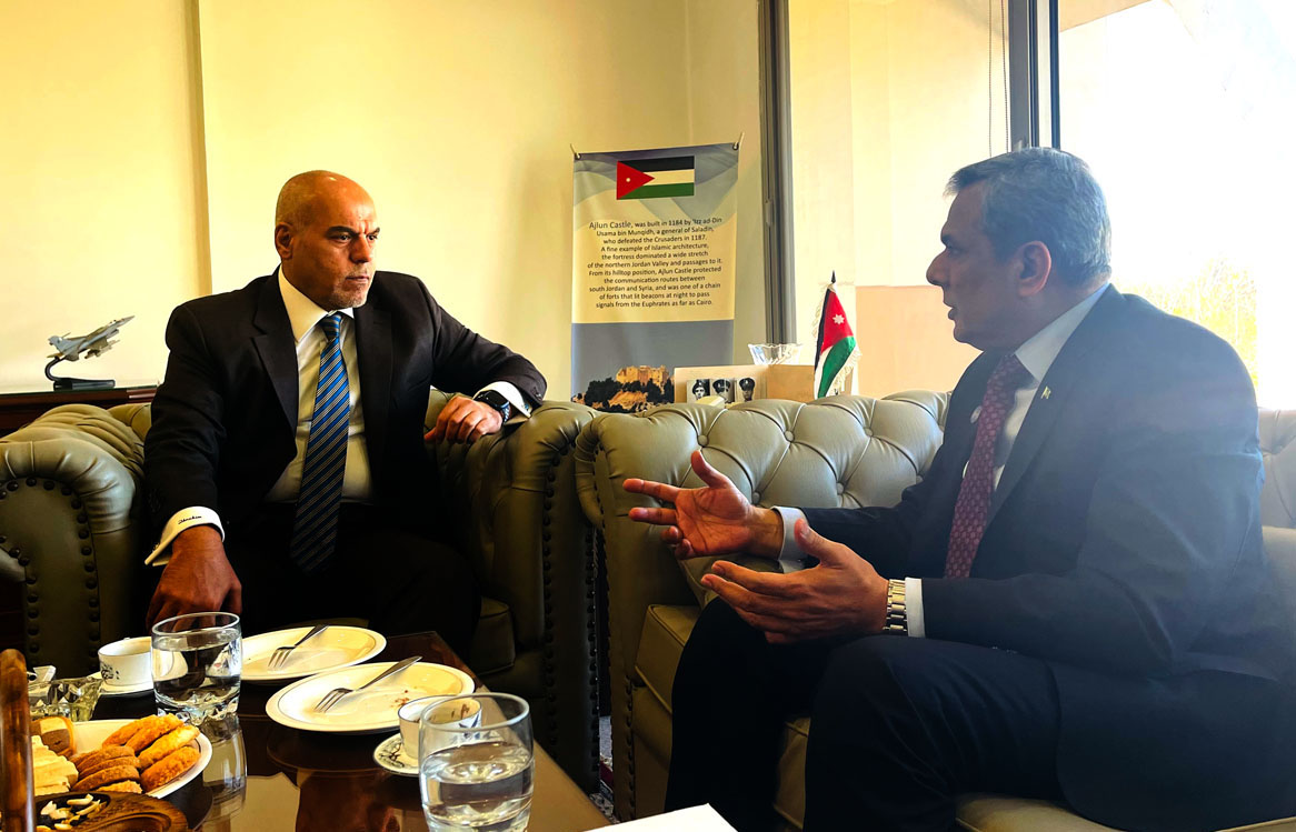 ED COMSATS Calls on the Ambassador of Jordan