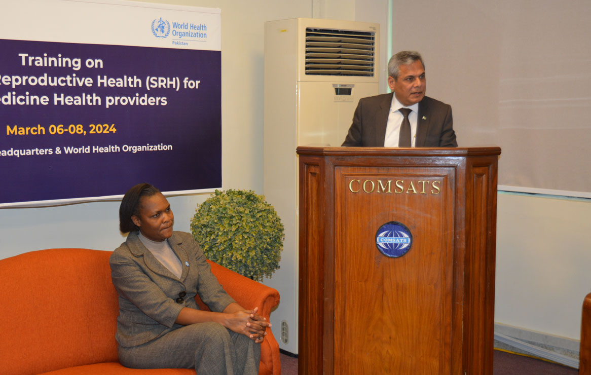 Empowering COMSATS’ Telehealth providers through Training workshop on Sexual and Reproductive Health in collaboration with WHO