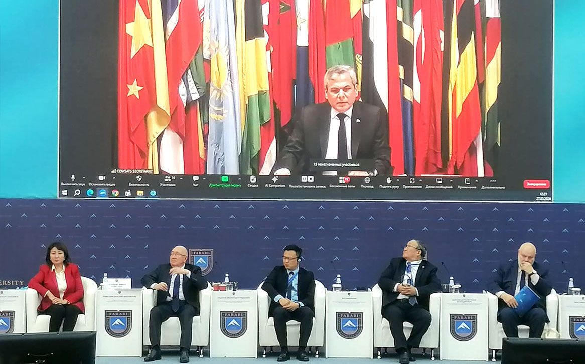 KazNU holds International Forum on “Modern Trends in the Sustainable Development of Biological Sciences”, in Almaty