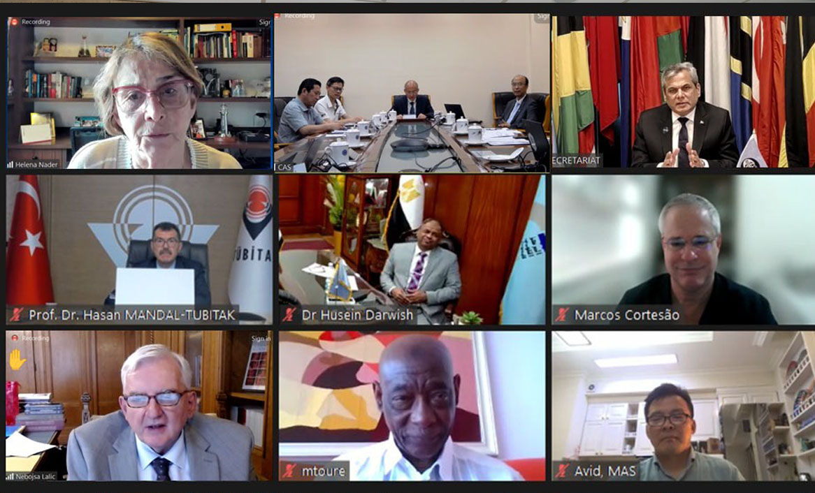 ED COMSATS Participates in ANSO Governing Board meeting