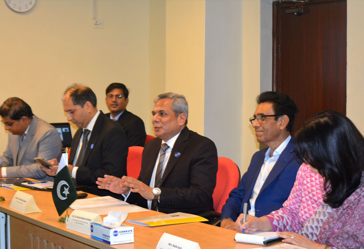 Secretary General Commonwealth visits COMSATS; discusses avenues of youth-oriented technology driven cooperation