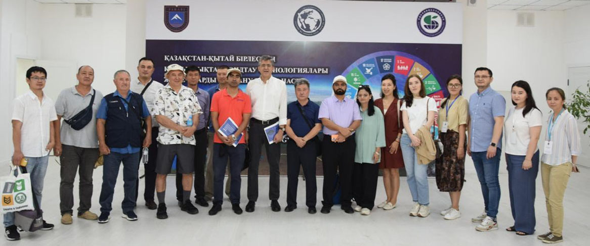 Training Workshop titled ‘Sustainable Water and Land-use in Arid Regions with RS-GIS Applications support based on Chinese Expertise’ successfully held in Kazakhstan