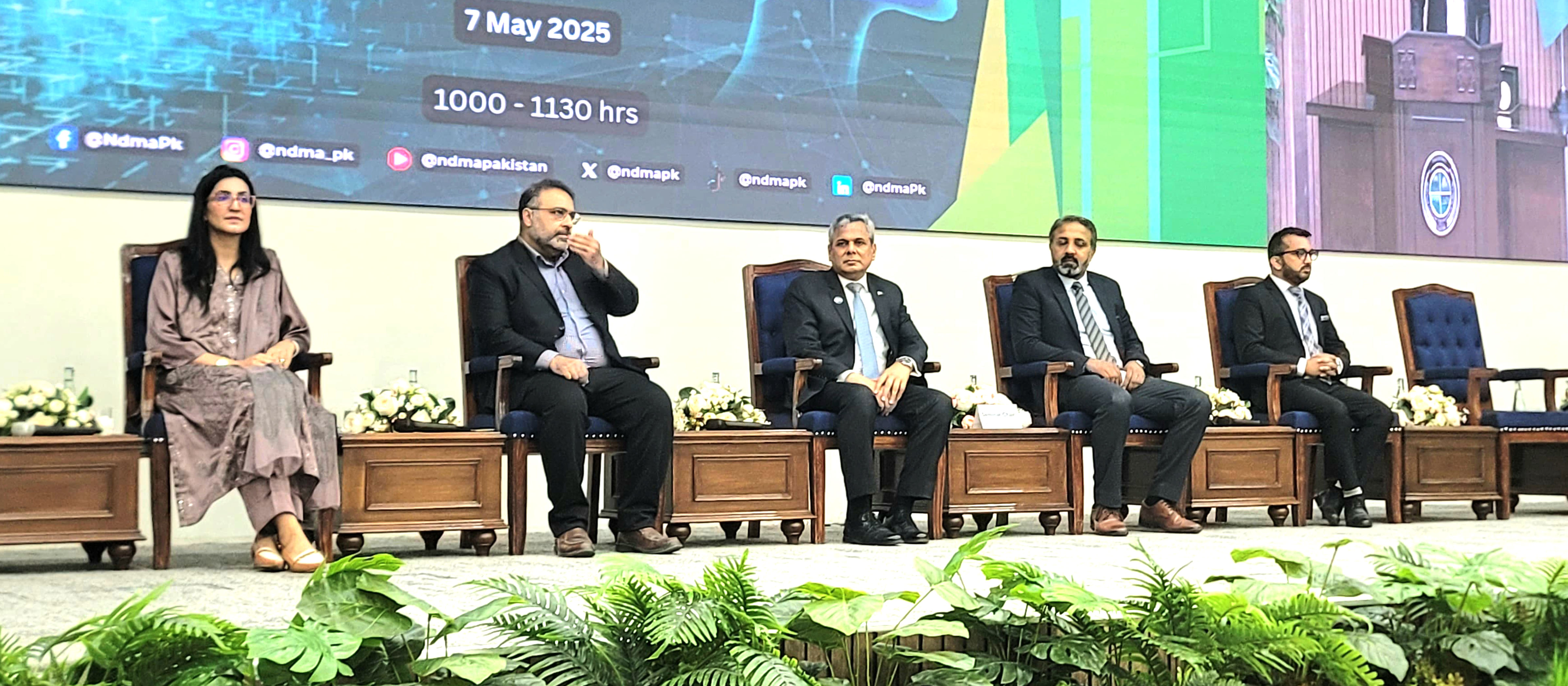 Executive Director COMSATS highlighted AI-Driven Resilience at Pakistan Expo on Disaster Risk Reduction (PEDRR-2025)