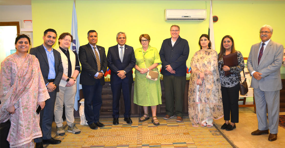 COMSATS Hosts Delegation from Scottish University