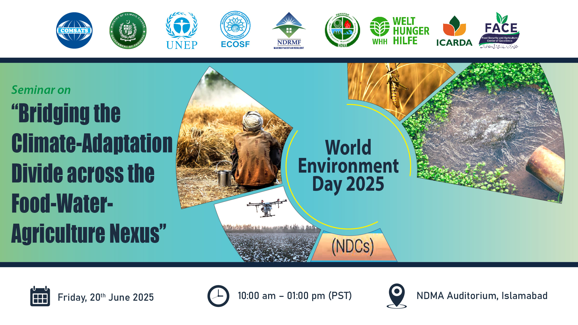 Seminar on Bridging the Climate-Adaptation Divide across the Food-Water-Agriculture Nexus