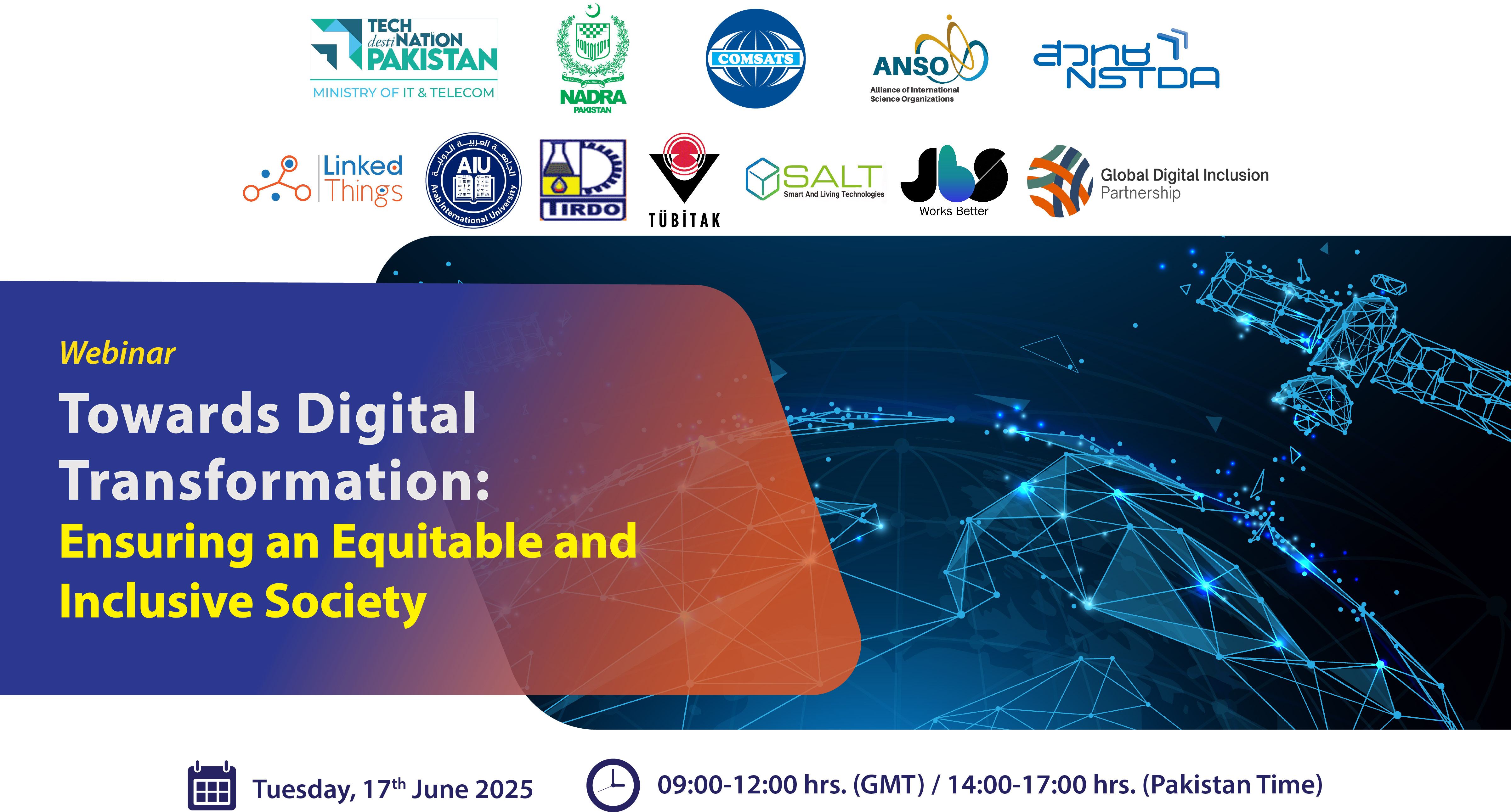 Webinar on Towards Digital Transformation: Ensuring an Equitable and Inclusive Society