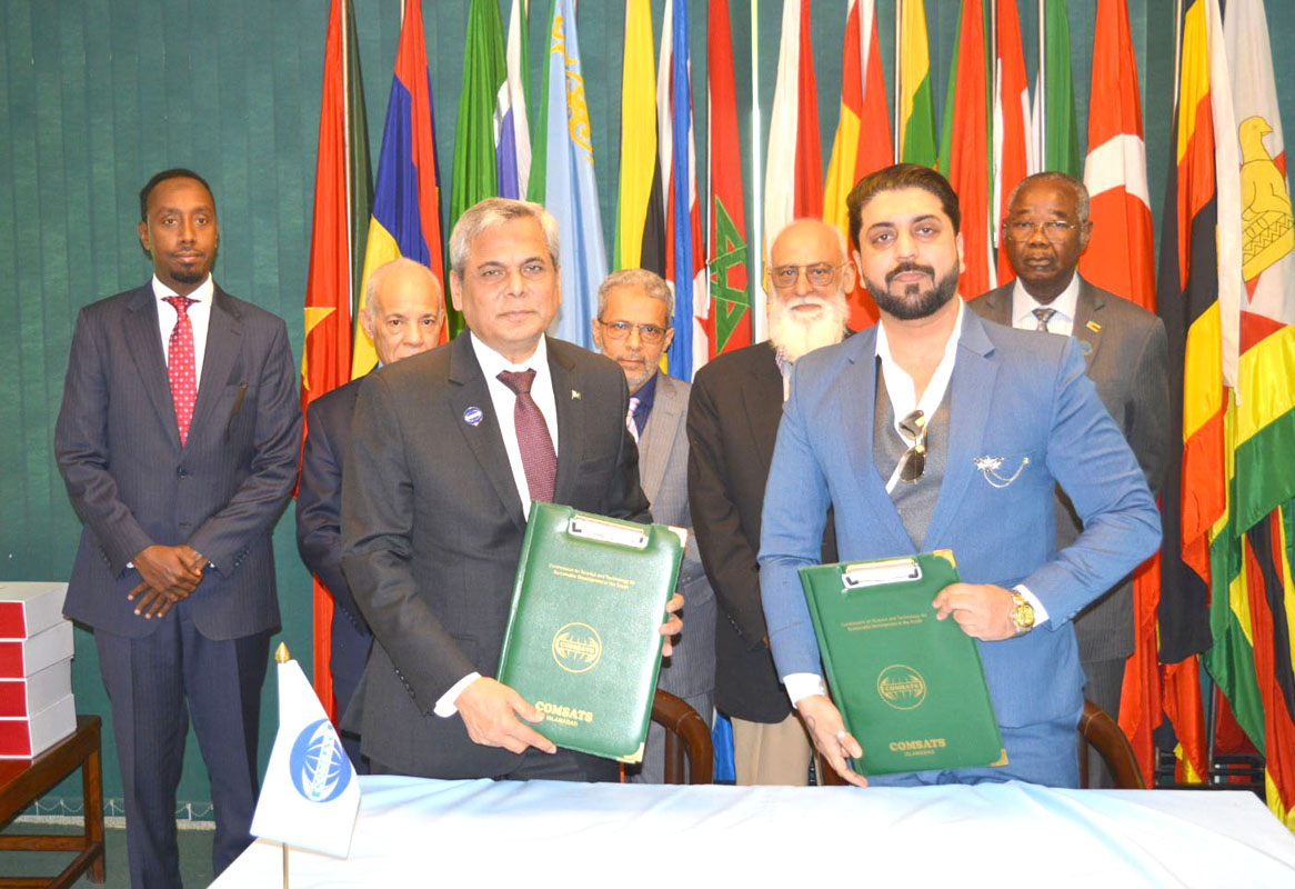 German multinational technology organization SANSO signs MoU with COMSATS for Technology Collaboration