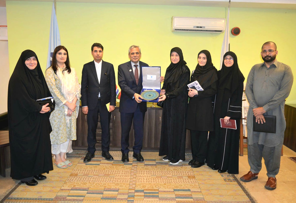 A Delegation of Young Diplomats from Iran Visits COMSATS Secretariat