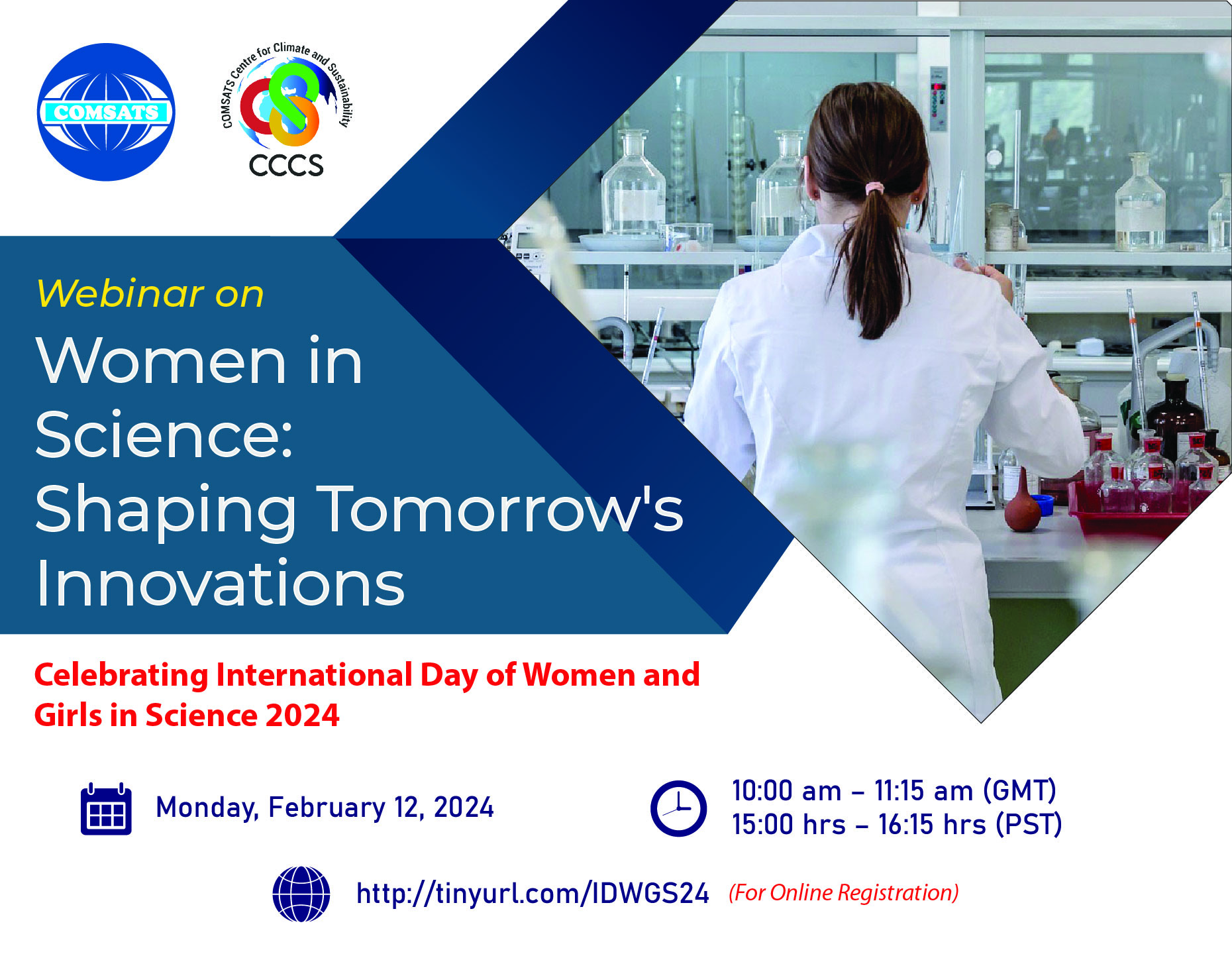Webinar on Women in Science: Shaping Tomorrow's Innovations