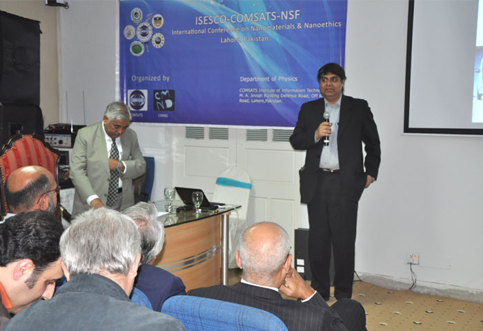 COMSATS-ISESCO-NSF International Conference on Nanomaterials & Nano Ethics held in CIIT-Lahore