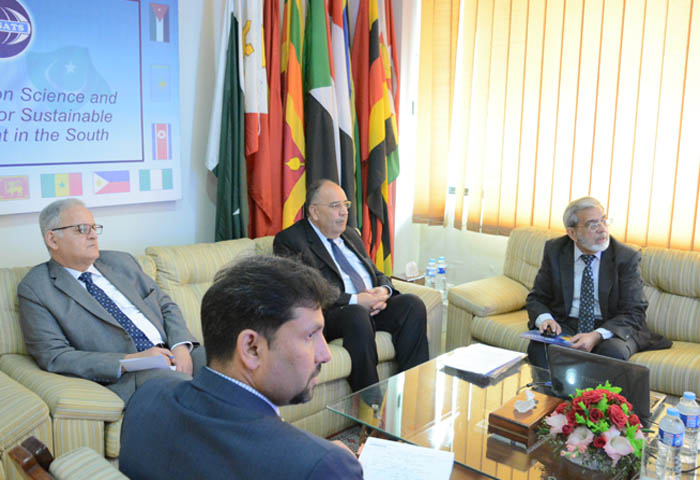 Palestinian Ambassador to Pakistan Visits COMSATS Headquarters to Discuss Cooperation Ties