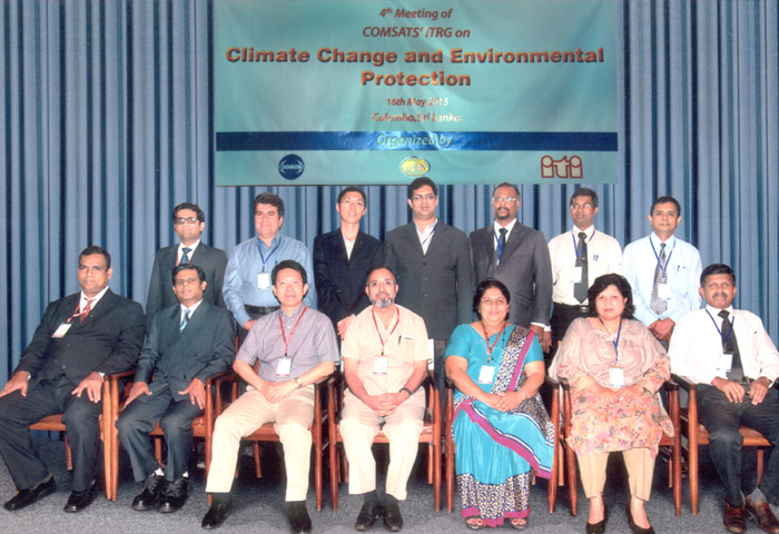 The fourth meeting of COMSATS’ ITRG on ‘Climate Change and Environmental Protection’ successfully held in Colombo, Sri Lanka