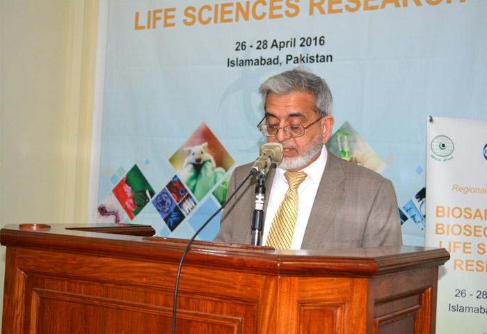 COMSATS-ISESCO-PAS Regional Workshop on Biosafety and Biosecurity in Life Sciences Research inaugurated
