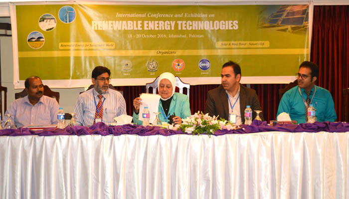 International Conference and Exhibition on Renewable Energy Technologies concluded in Islamabad