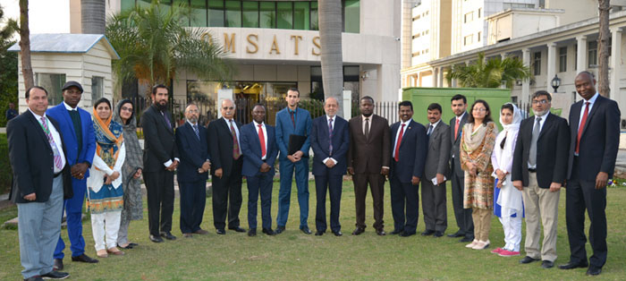 Participants of 25th Advanced Diplomatic Course visit COMSATS Secretariat