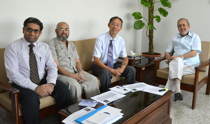 The First Secretary, Chinese Embassy in Islamabad, visited COMSATS Headquarters