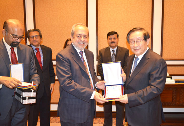 Meeting with Chinese Delegation led by H.E. Prof. Wan Gang, Minister for Science and Technology