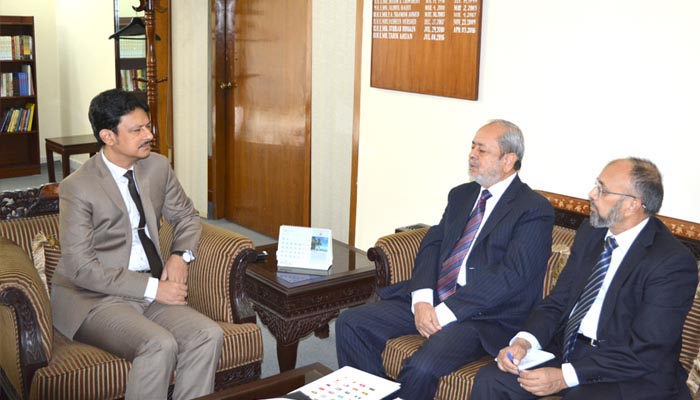 Executive Director COMSATS visit to the High Commission of Bangladesh