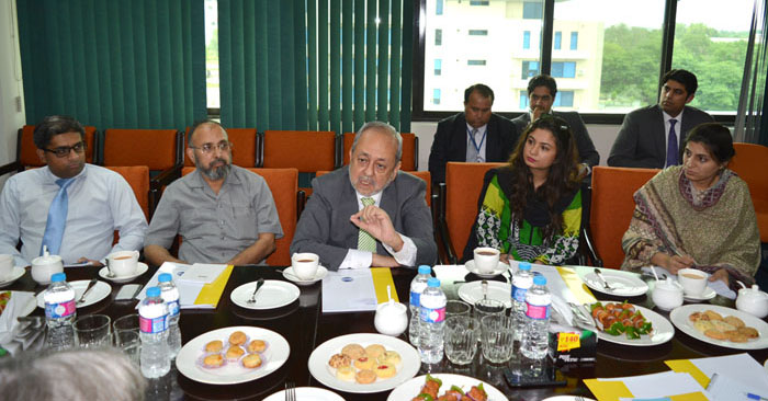 Meeting with the British Council Country Director for Pakistan