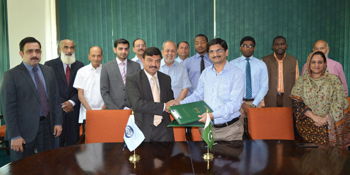 COMSATS signs MoU with Institute of Peace and Diplomatic Studies