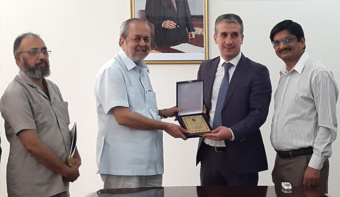 Executive Director COMSATS called upon the Ambassador of Republic of Azerbaijan