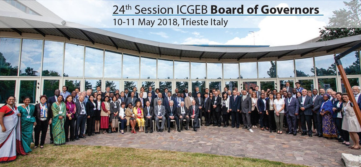 Executive Director COMSATS participates in the 24th session of ICGEB Board of Governors