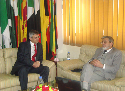 The Ambassador of the Republic of Turkey to Pakistan Visits COMSATS Secretariat