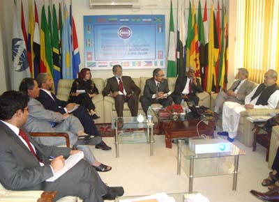 Afghan Delegation visits COMSATS Headquarters