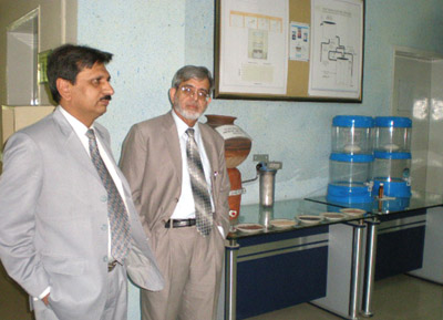 Executive Director COMSATS Visits PCRWR, Pakistan