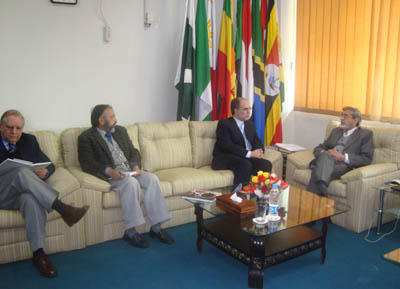 Ambassador of Iran to Pakistan Visits COMSATS Secretariat